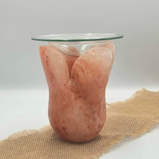 Tulip Shaped Himalayan Salt Burner