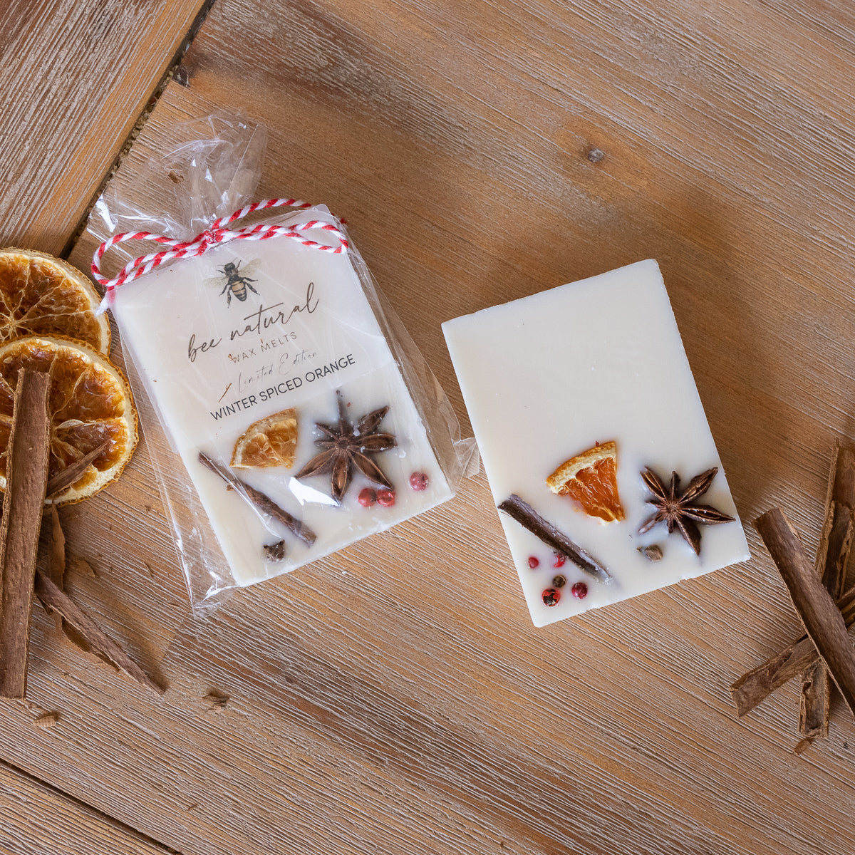 Winter Spiced Orange Wax Bar